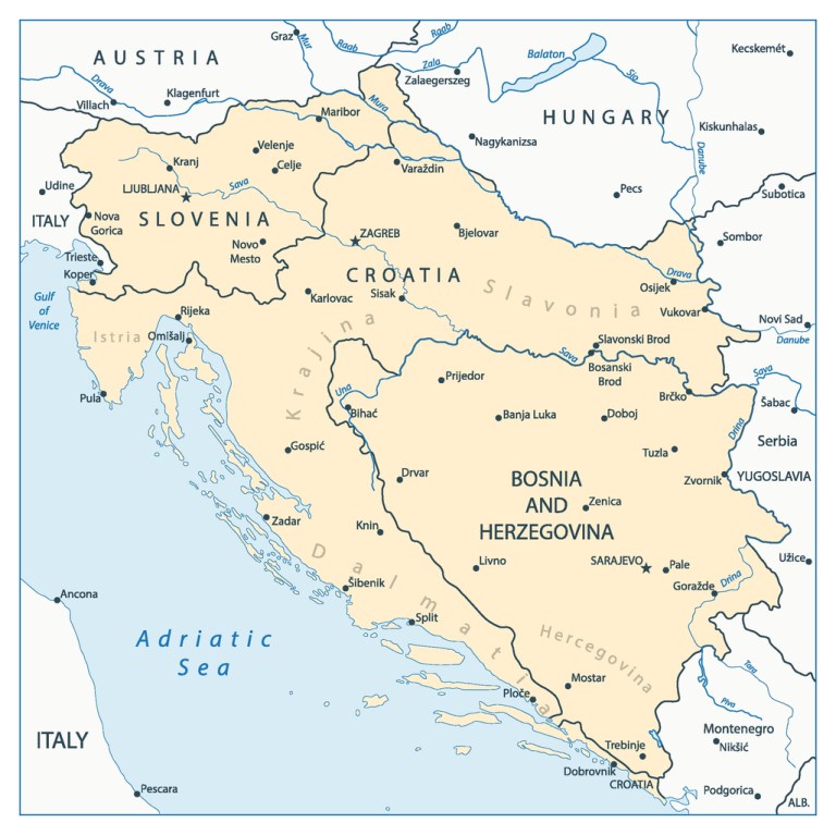Our 14-day trip started in Croatia and took us through Slovenia, Bosnia and Hercegovina, and Montenegro.