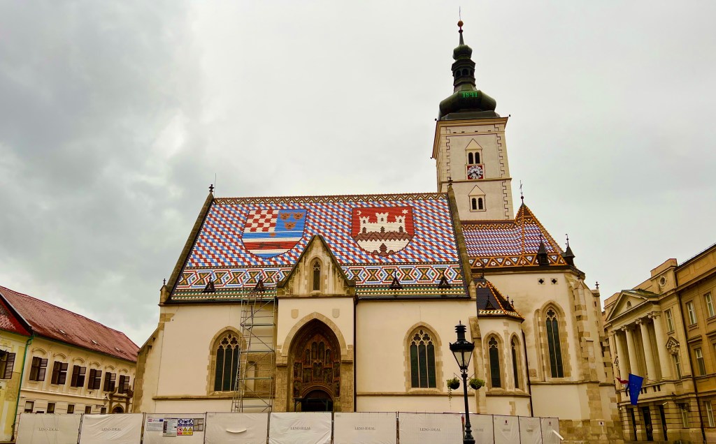 St. Mark's Church in Zagreb, Croatia