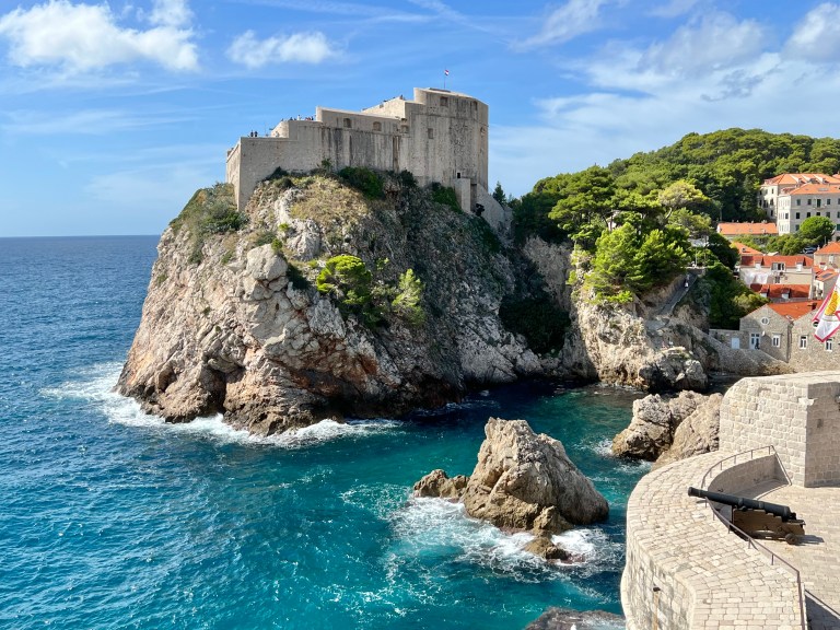 Fort Lovrijenac (Fort of St. Lawrence) was the site where the “The Game of Thrones’” fanciful “Red Keep” in “King’s Landing” was filmed.