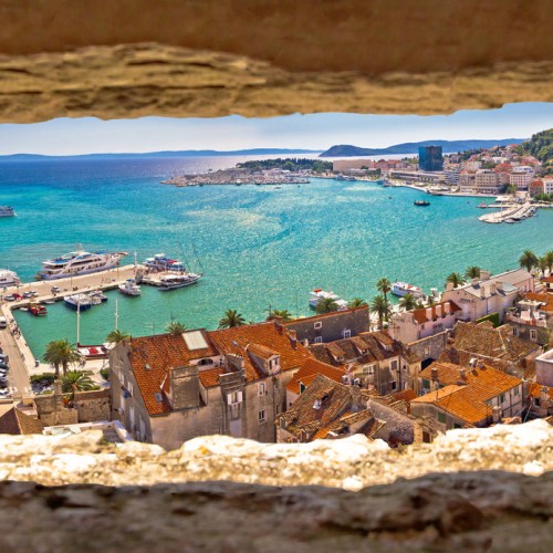 Wander Split, Croatia’s cobbled streets where history hums from beneath your feet, from the whispers of Diocletian's mausoleum to the clinking of spoons in centuries-old taverns.