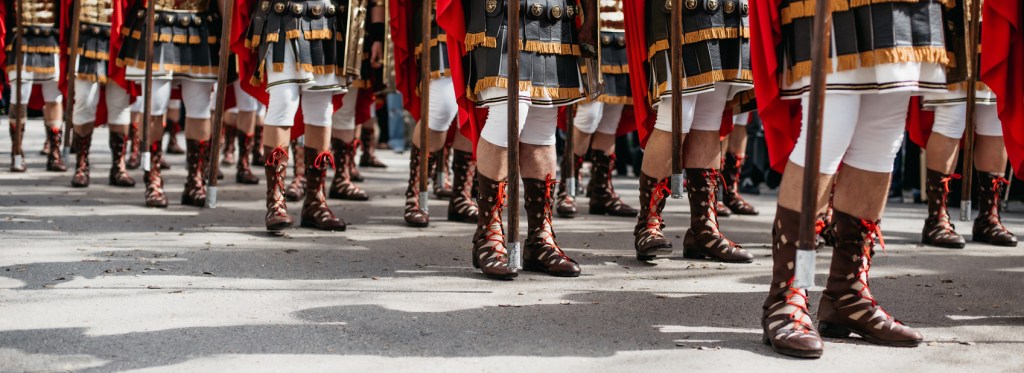 The Romans conquered much of Western Europe to Northern Africa and parts of the Middle East.