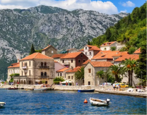 Historic Perast, a beautiful resort town in the Adriatic Sea's Kotor Bay in Montenegro. iStock.com/Xantana 
